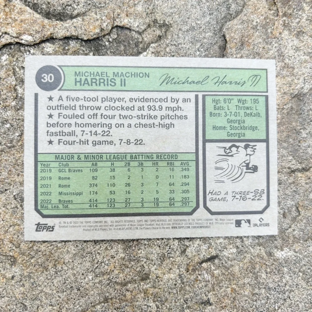 Topps 2023 Michael Harris II